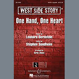 Download or print One Hand, One Heart (from West Side Story) (arr. Kirby Shaw) Sheet Music Printable PDF 5-page score for Broadway / arranged SATB Choir SKU: 535812.