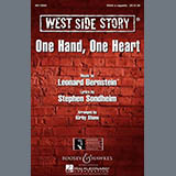 Download or print One Hand, One Heart (from West Side Story) (arr. Kirby Shaw) Sheet Music Printable PDF 5-page score for Broadway / arranged SSAA Choir SKU: 535816.