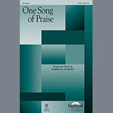 Download or print One Song Of Praise Sheet Music Printable PDF 10-page score for Sacred / arranged SATB Choir SKU: 159455.