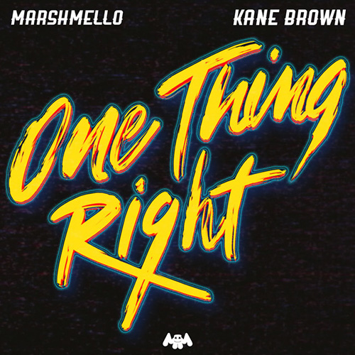 Marshmello & Kane Brown image and pictorial
