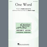 Download or print One Word Sheet Music Printable PDF 19-page score for Concert / arranged SAB Choir SKU: 407529.