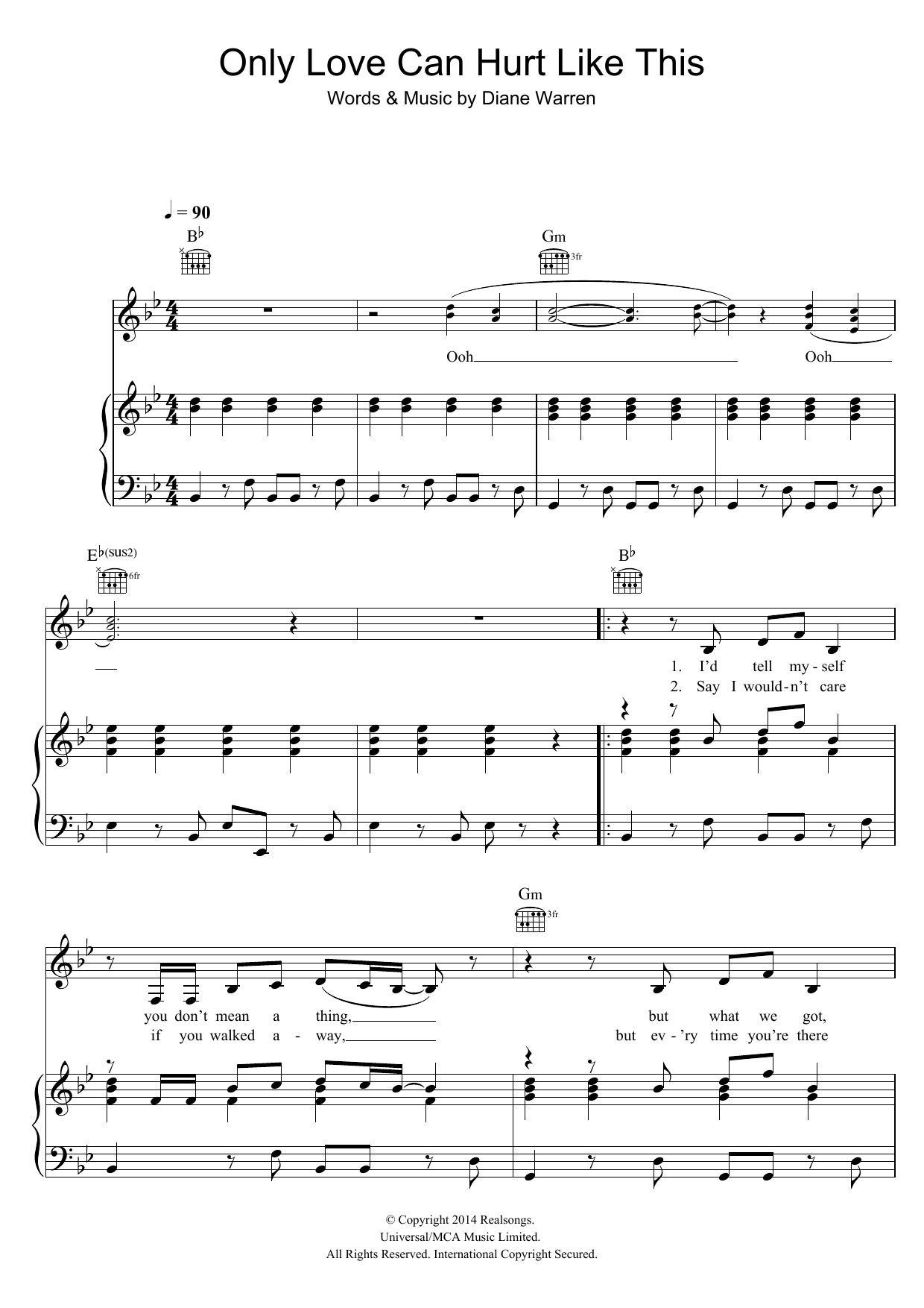 Download Paloma Faith Only Love Can Hurt Like This Sheet Music