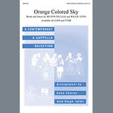 Download or print Orange Colored Sky Sheet Music Printable PDF 12-page score for A Cappella / arranged SATB Choir SKU: 71581.