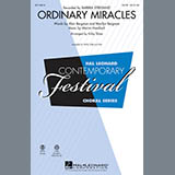 Download or print Ordinary Miracles (arr. Kirby Shaw) Sheet Music Printable PDF 2-page score for Concert / arranged SATB Choir SKU: 98034.