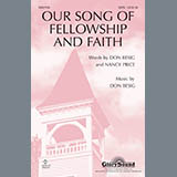 Download or print Our Song Of Fellowship And Faith Sheet Music Printable PDF 6-page score for Concert / arranged SATB Choir SKU: 289758.
