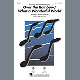 Download or print Over The Rainbow/What a Wonderful World (arr. Roger Emerson) Sheet Music Printable PDF 18-page score for Standards / arranged SATB Choir SKU: 414982.