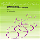 Download or print Overture For Percussion Ensemble - Full Score Sheet Music Printable PDF 15-page score for Classical / arranged Percussion Ensemble SKU: 324077.