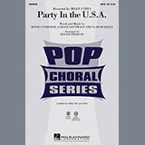 Download or print Party In The USA (arr. Roger Emerson) Sheet Music Printable PDF 11-page score for Disney / arranged SATB Choir SKU: 283825.