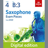 Download or print Pas de deux (Grade 4 List B3 from the ABRSM Saxophone syllabus from 2022) Sheet Music Printable PDF 5-page score for Classical / arranged Alto Sax Solo SKU: 494081.