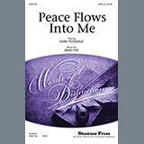 Download or print Peace Flows Into Me Sheet Music Printable PDF 6-page score for Sacred / arranged SATB Choir SKU: 77643.