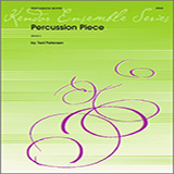 Download or print Percussion Piece - Full Score Sheet Music Printable PDF 4-page score for Concert / arranged Percussion Ensemble SKU: 343623.