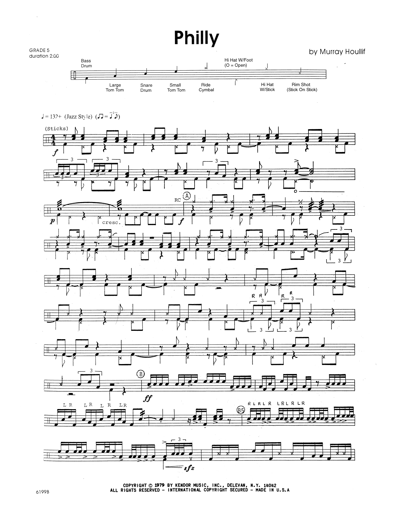 Download Murray Houllif Philly Sheet Music
