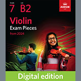 Download or print Playera (Grade 7, B2, from the ABRSM Violin Syllabus from 2024) Sheet Music Printable PDF 8-page score for Classical / arranged Violin Solo SKU: 1341636.