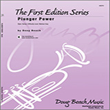 Download or print Plunger Power - Baritone Sax Sheet Music Printable PDF 2-page score for Jazz / arranged Jazz Ensemble SKU: 316500.