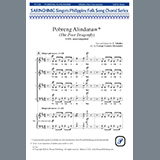 Download or print Pobreng Alindanaw (The Poor Dragonfly) Sheet Music Printable PDF 12-page score for A Cappella / arranged SATB Choir SKU: 1319406.