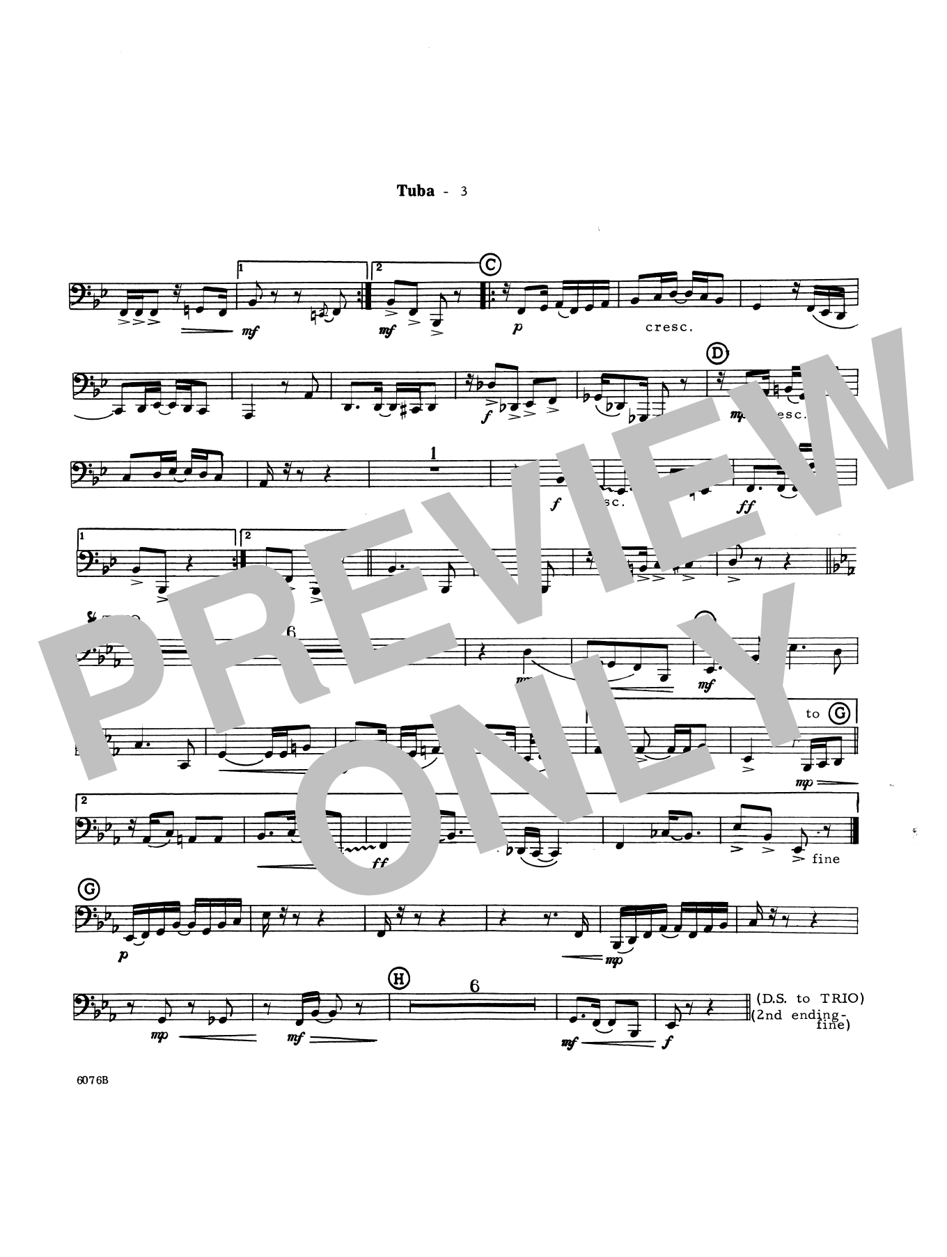 Download Arthur Frackenpohl Pop Suite - Tuba Sheet Music