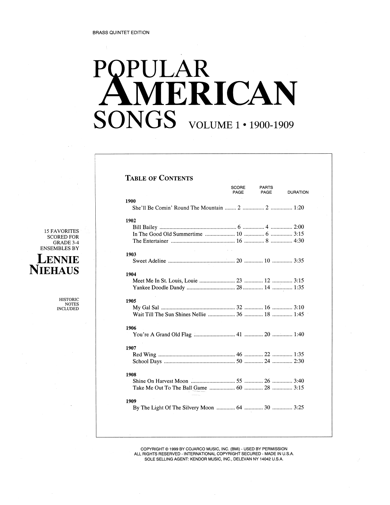 Download Lennie Niehaus Popular American Songs, Volume 1 - Horn Sheet Music