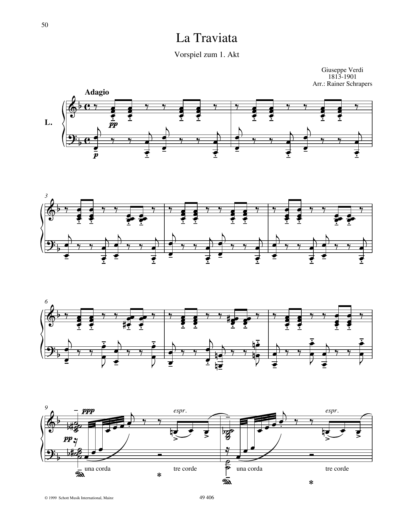 Download Giuseppe Verdi Prélude Sheet Music