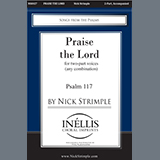 Download or print Praise the Lord Sheet Music Printable PDF 7-page score for Sacred / arranged 2-Part Choir SKU: 1200127.