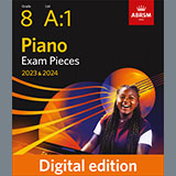 Download or print Prelude and Fugue in B flat (Grade 8, list A1, from the ABRSM Piano Syllabus 2023 & 2024) Sheet Music Printable PDF 5-page score for Classical / arranged Piano Solo SKU: 1142283.