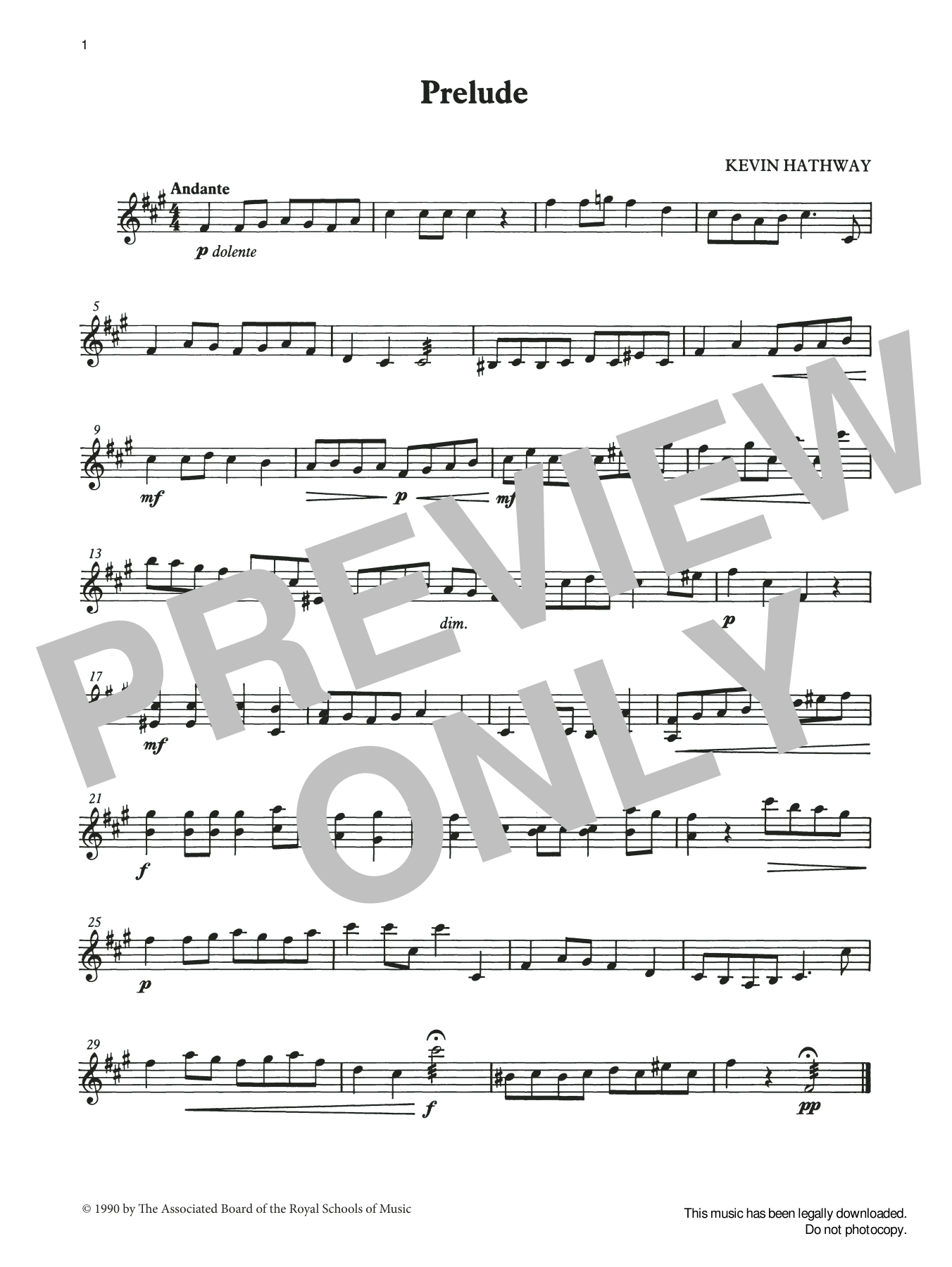 Download Ian Wright and Kevin Hathaway Prelude from Graded Music for Tuned Per Sheet Music