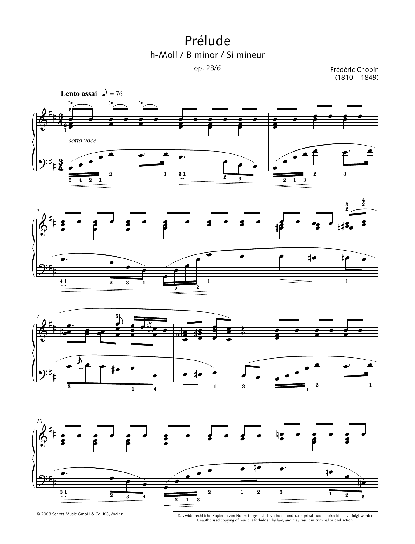 Download Hans-Gunter Heumann Prelude In B Minor Sheet Music