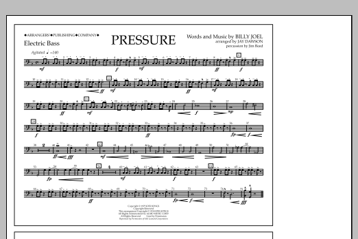 Download Jay Dawson Pressure - Electric Bass Sheet Music
