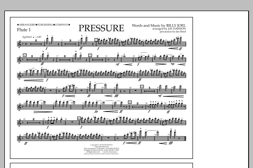 Download Jay Dawson Pressure - Flute 1 Sheet Music