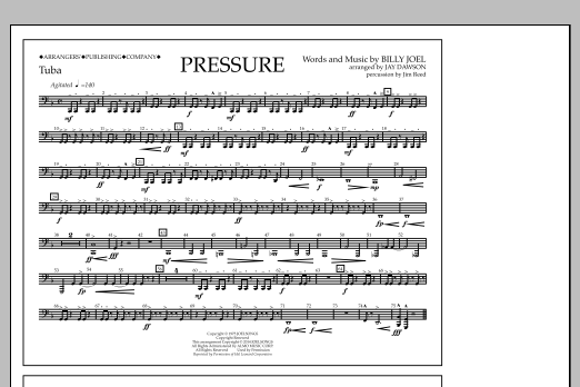 Download Jay Dawson Pressure - Tuba Sheet Music