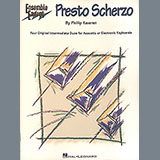 Download or print Presto Scherzo (from Presto Scherzo) (for 2 pianos) Sheet Music Printable PDF 12-page score for Classical / arranged Piano Duet SKU: 423640.
