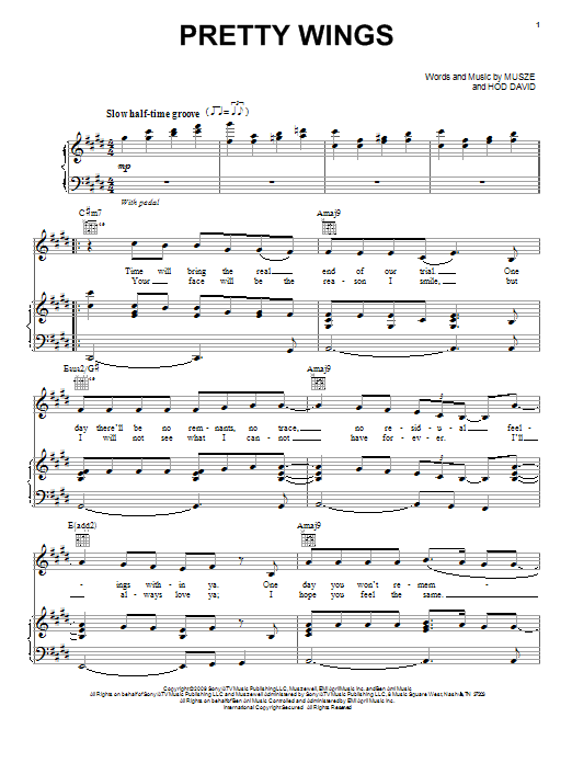 Download Maxwell Pretty Wings Sheet Music
