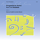 Download or print Progressive Solos For 3-4 Mallets Sheet Music Printable PDF 23-page score for Contest / arranged Percussion Solo SKU: 371349.