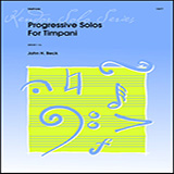 Download or print Progressive Solos For Timpani Sheet Music Printable PDF 6-page score for Concert / arranged Percussion Solo SKU: 421166.