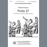 Download or print Psalm 27 Sheet Music Printable PDF 8-page score for Classical / arranged SATB Choir SKU: 451685.
