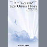 Download or print Put Peace Into Each Other's Hands (arr. John Purifoy) Sheet Music Printable PDF 6-page score for Sacred / arranged SATB Choir SKU: 430111.