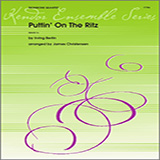 Download or print Puttin' on the Ritz - Full Score Sheet Music Printable PDF 4-page score for Jazz / arranged Brass Ensemble SKU: 340980.
