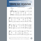 Download or print Quieta nox: Mysterium Sheet Music Printable PDF 4-page score for Christmas / arranged SATB Choir SKU: 450963.