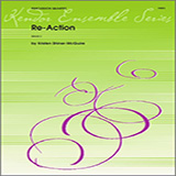 Download or print Re-Action - Full Score Sheet Music Printable PDF 5-page score for Concert / arranged Percussion Ensemble SKU: 336823.
