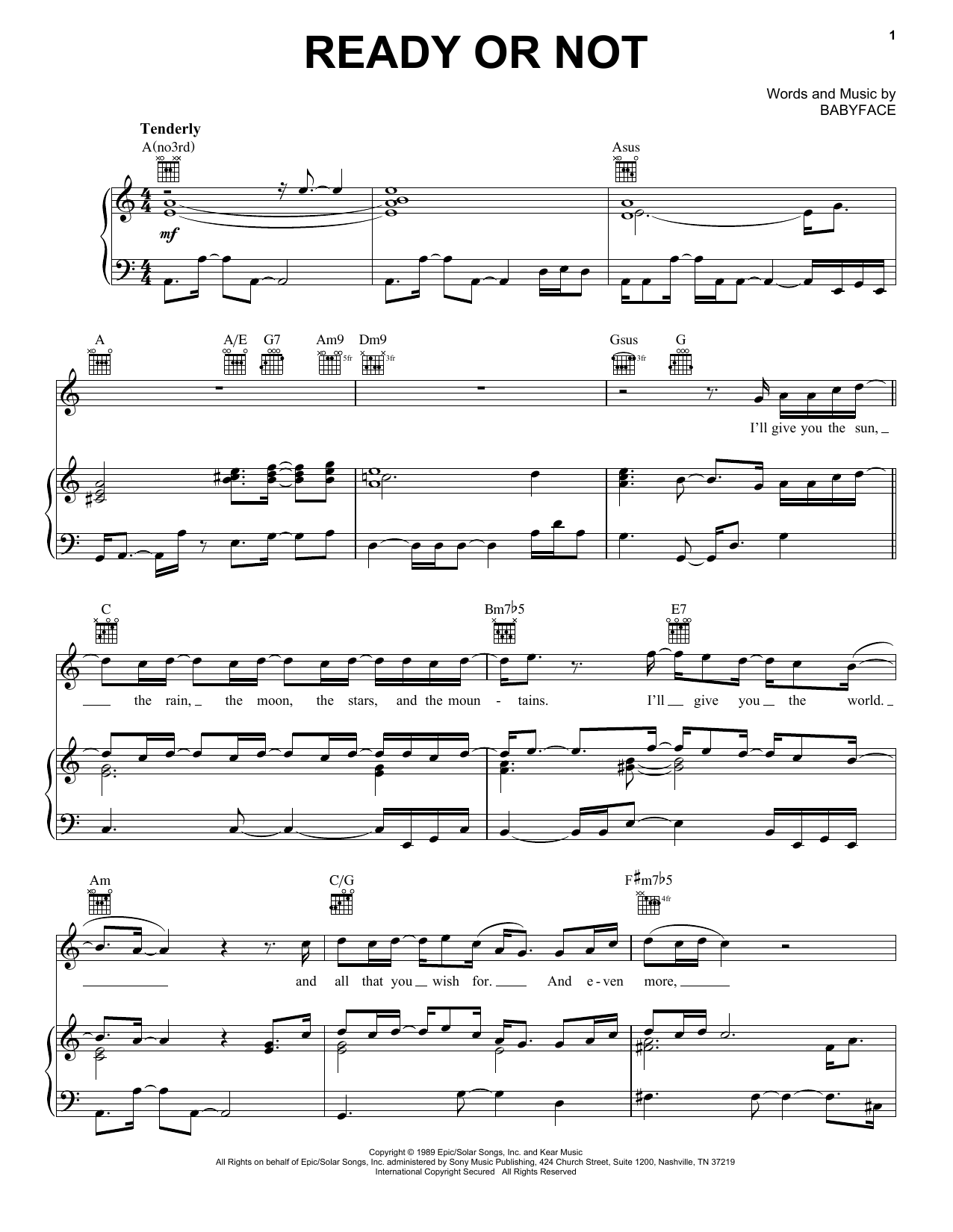 Download After 7 Ready Or Not Sheet Music