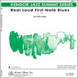 Download or print Real Loud First Note Blues - Piano/Guitar Sheet Music Printable PDF 3-page score for Jazz / arranged Jazz Ensemble SKU: 326964.