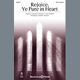 Download or print Rejoice, Ye Pure In Heart (arr. Heather Sorenson) Sheet Music Printable PDF 13-page score for Sacred / arranged SATB Choir SKU: 524038.
