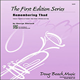 Download or print Remembering Thad - 1st Eb Alto Saxophone Sheet Music Printable PDF 1-page score for Concert / arranged Jazz Ensemble SKU: 354450.