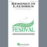 Download or print Resonet In Laudibus Sheet Music Printable PDF 11-page score for Latin / arranged 3-Part Mixed Choir SKU: 174253.