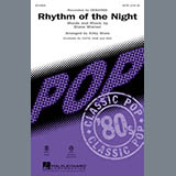 Download or print Rhythm Of The Night Sheet Music Printable PDF 11-page score for Rock / arranged SATB Choir SKU: 154159.