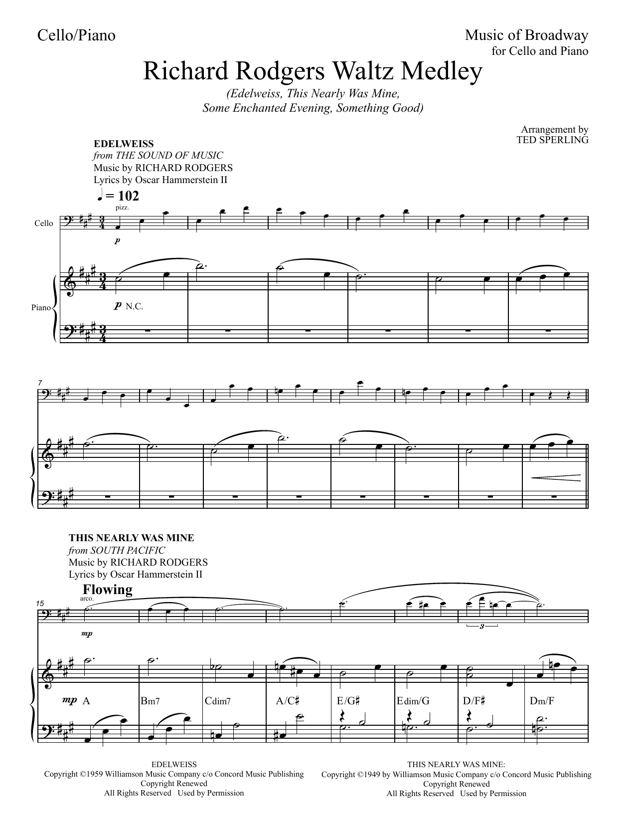 Download Rodgers & Hammerstein Richard Rodgers Waltz Medley (arr. Ted Sheet Music