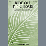 Download or print Ride On, King Jesus (arr. Joseph M. Martin) Sheet Music Printable PDF 9-page score for Easter / arranged SATB Choir SKU: 1221787.
