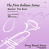 Download or print Rockin' The Boat - Baritone Sax Sheet Music Printable PDF 2-page score for Rock / arranged Jazz Ensemble SKU: 316476.