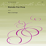 Download or print Rondo For Five - Full Score Sheet Music Printable PDF 7-page score for Concert / arranged Percussion Ensemble SKU: 373529.