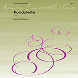 Download or print Rondolette - Bb Tenor Saxophone Sheet Music Printable PDF 1-page score for Concert / arranged Woodwind Ensemble SKU: 374001.