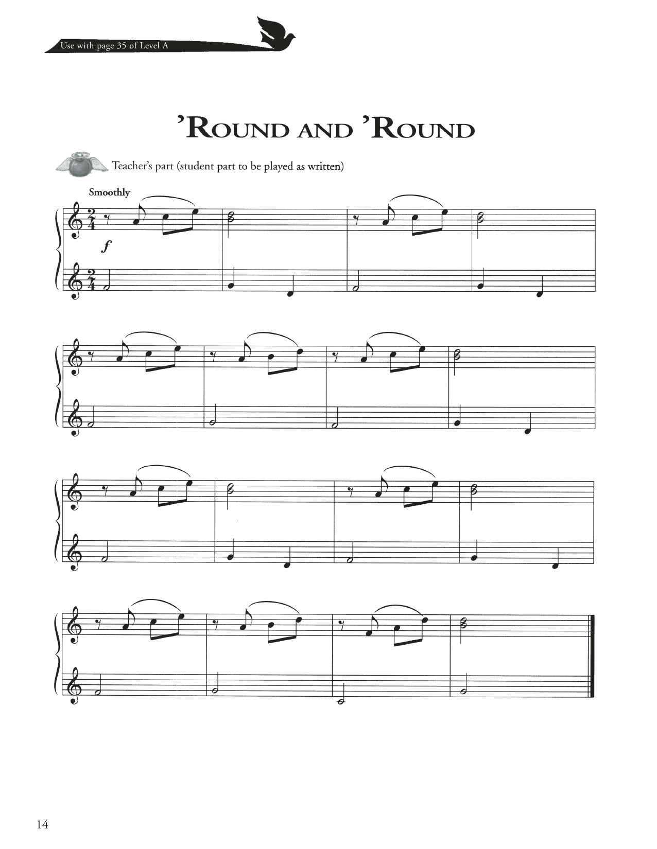 Download Joseph Martin, David Angerman and Ma Round And 'Round Sheet Music